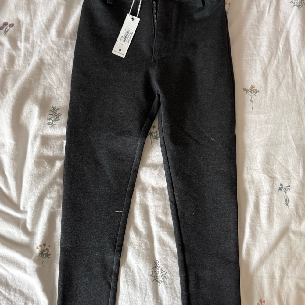 Boys Charcoal Grey Pants Trousers